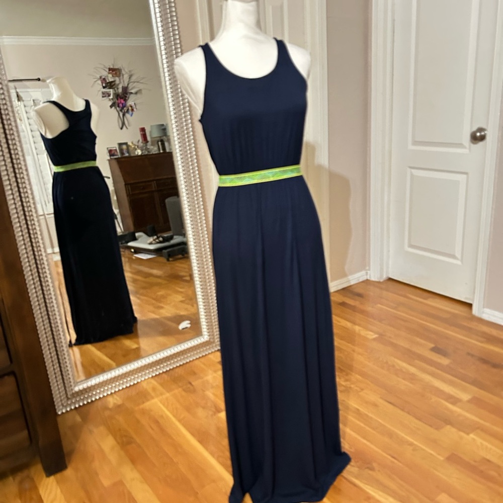 One Clothing Navy Blue Maxi Dress in Women’s Small